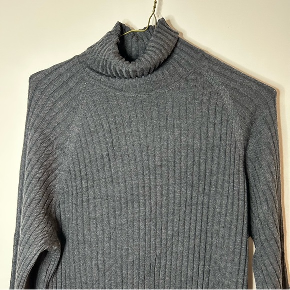 Frank and Oak Merino Wool Turtleneck Long Sleeve Dress - medium EUC - Picture 5 of 9